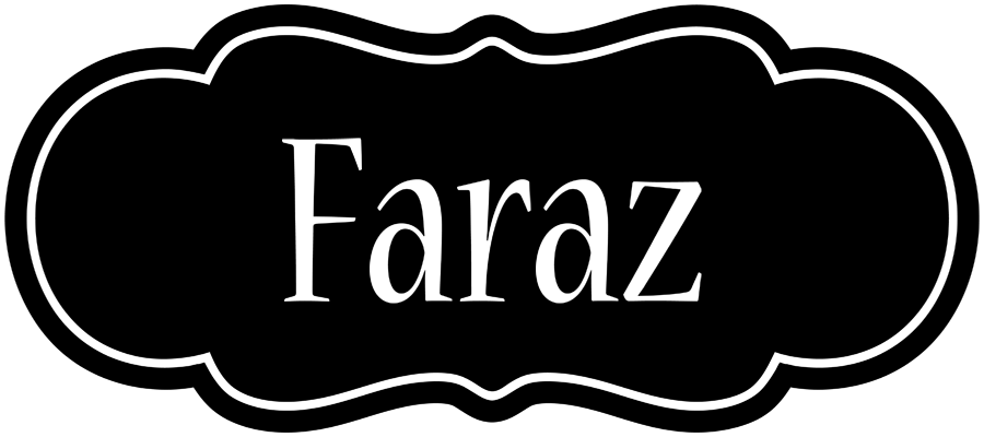 Faraz welcome logo