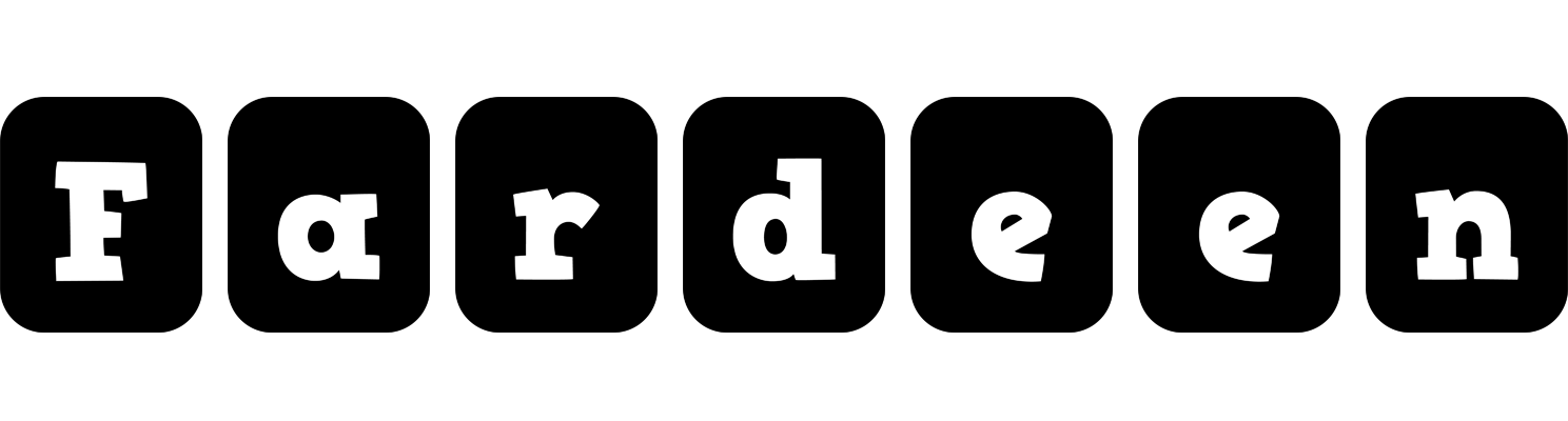 Fardeen box logo