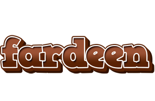 Fardeen brownie logo