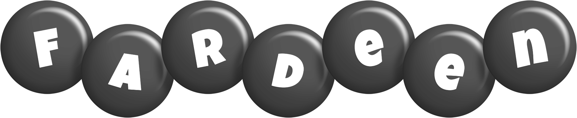 Fardeen candy-black logo