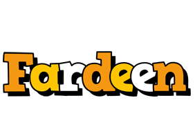 Fardeen cartoon logo