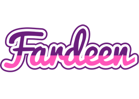 Fardeen cheerful logo