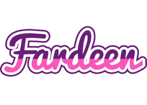 Fardeen cheerful logo