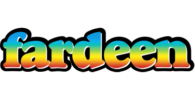 Fardeen color logo