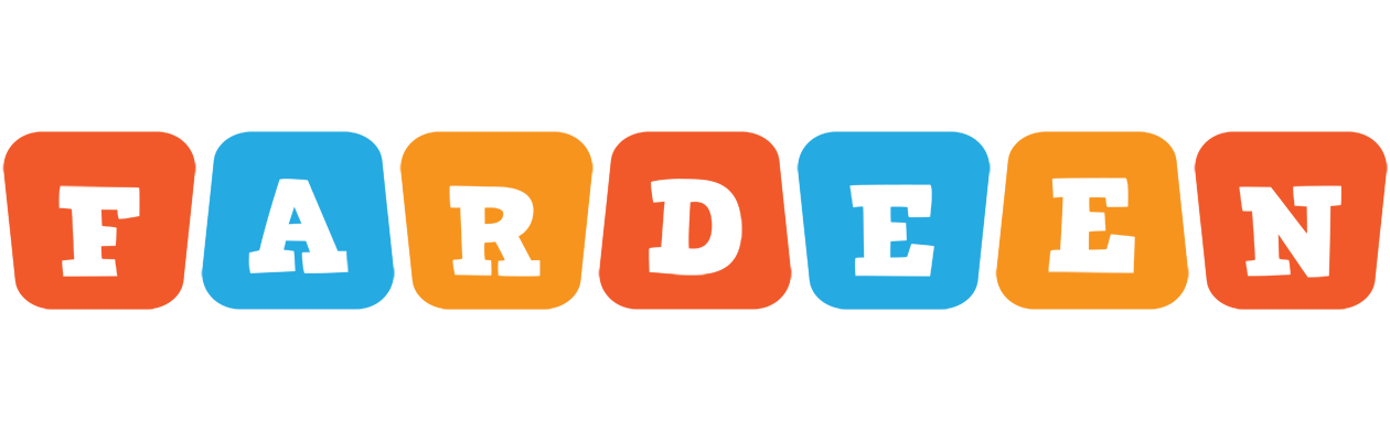 Fardeen comics logo