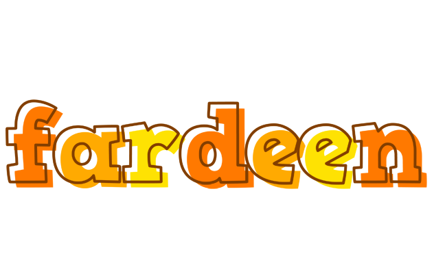 Fardeen desert logo