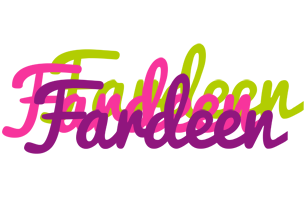 Fardeen flowers logo