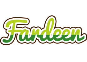 Fardeen golfing logo