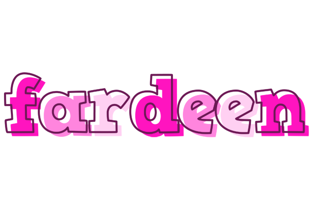 Fardeen hello logo