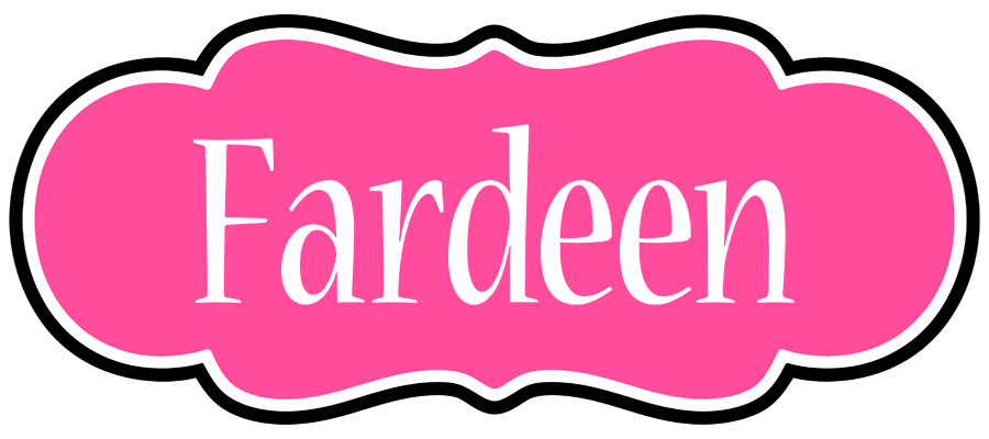 Fardeen invitation logo