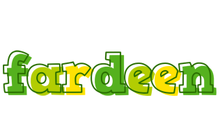 Fardeen juice logo