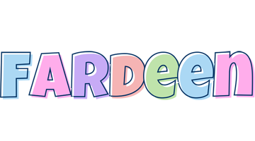 Fardeen pastel logo