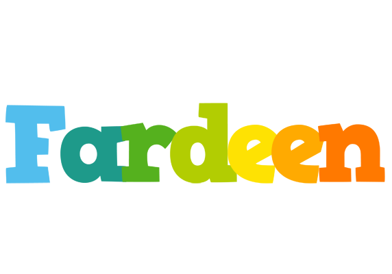 Fardeen rainbows logo