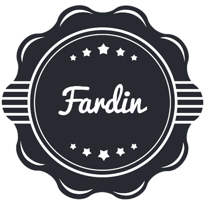 Fardin badge logo