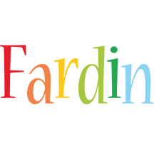 Fardin birthday logo