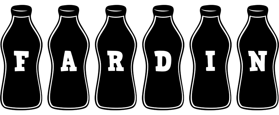 Fardin bottle logo