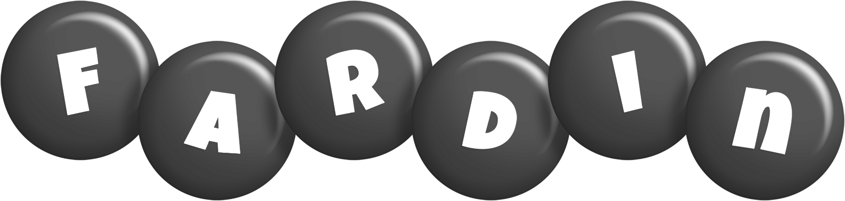 Fardin candy-black logo