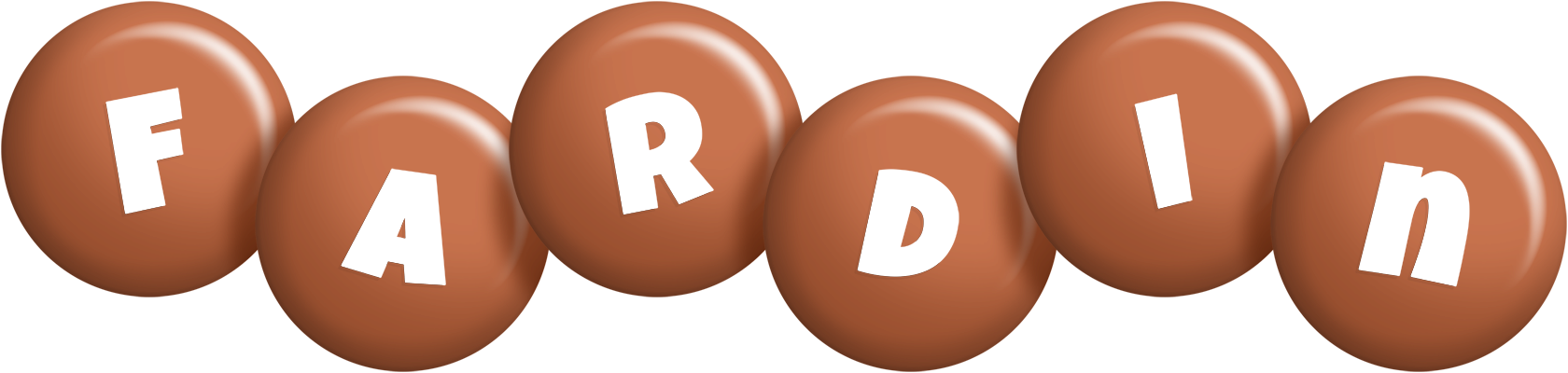 Fardin candy-brown logo