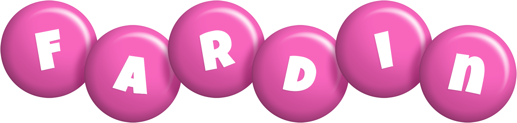 Fardin candy-pink logo