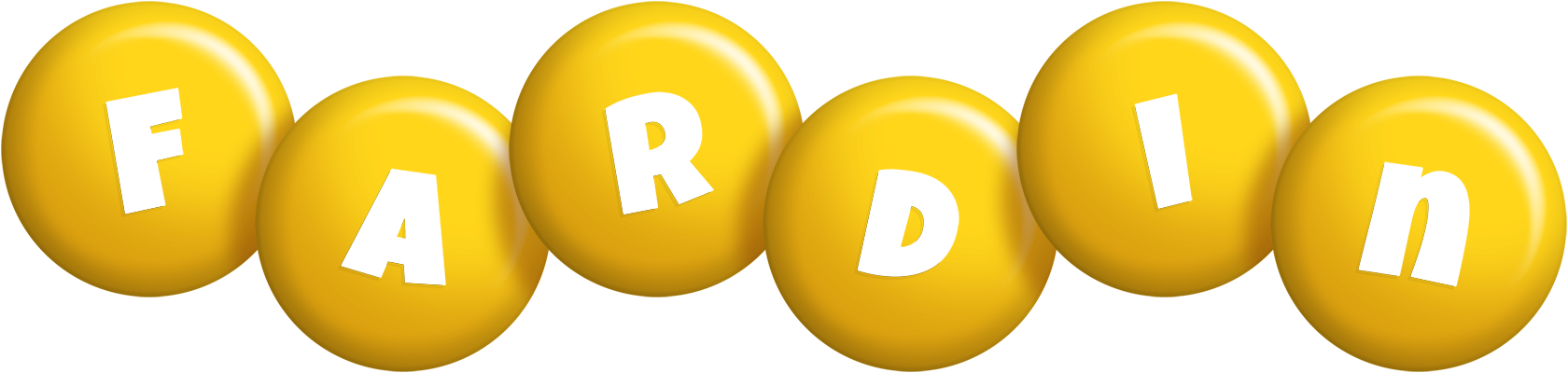 Fardin candy-yellow logo