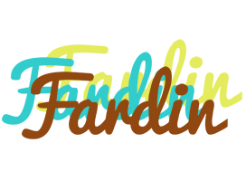 Fardin cupcake logo