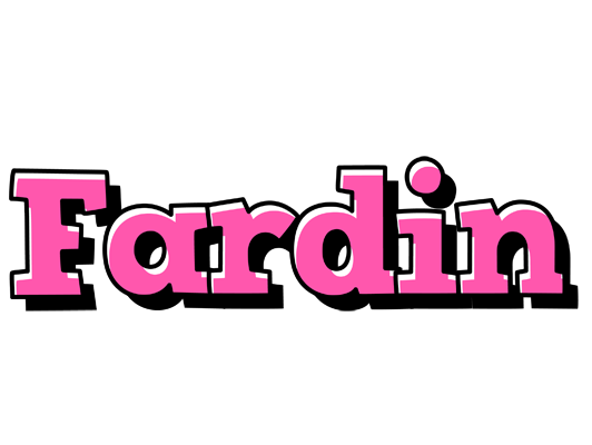 Fardin girlish logo
