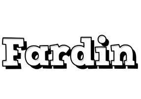 Fardin snowing logo