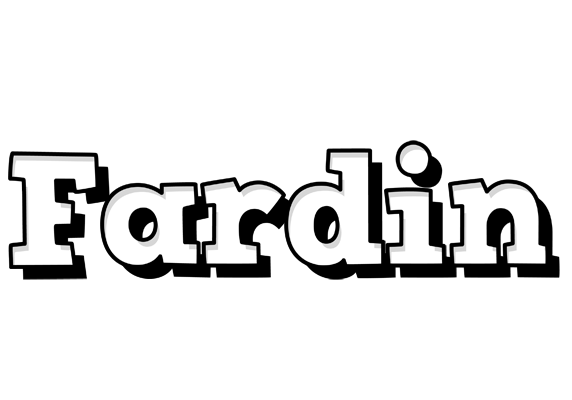 Fardin snowing logo