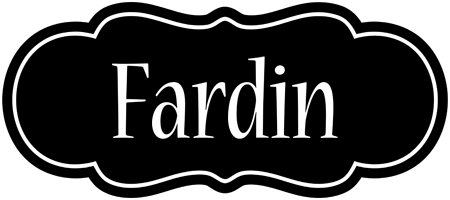 Fardin welcome logo