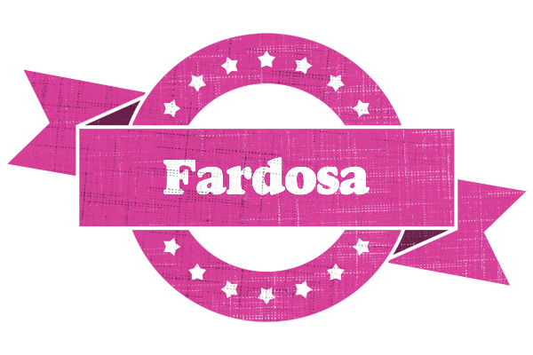 Fardosa beauty logo