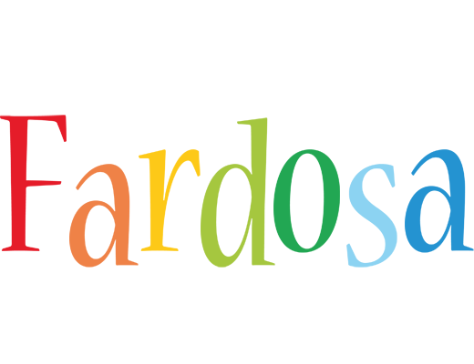 Fardosa birthday logo