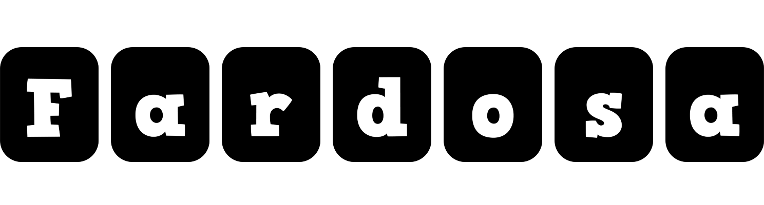 Fardosa box logo
