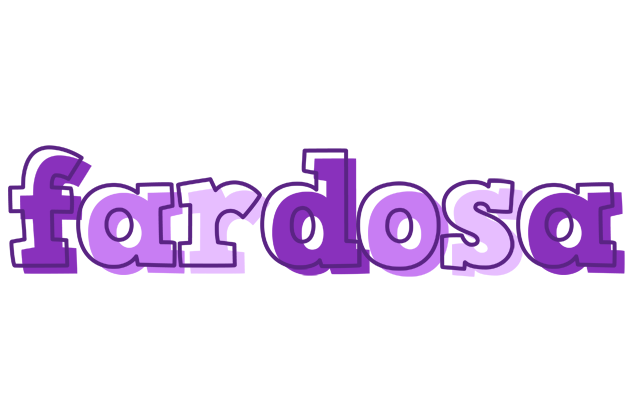 Fardosa sensual logo
