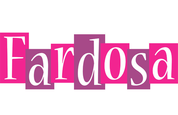 Fardosa whine logo