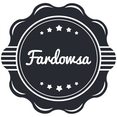 Fardowsa badge logo