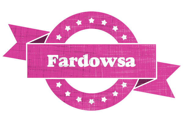 Fardowsa beauty logo