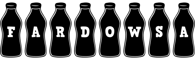 Fardowsa bottle logo