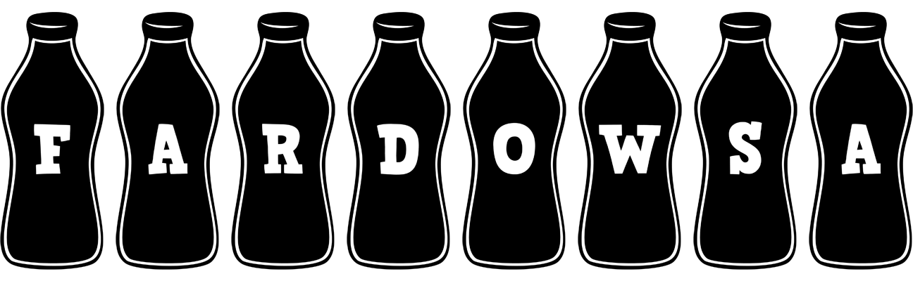 Fardowsa bottle logo
