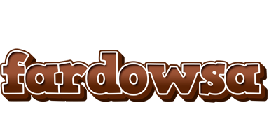 Fardowsa brownie logo