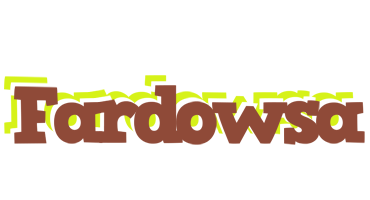 Fardowsa caffeebar logo