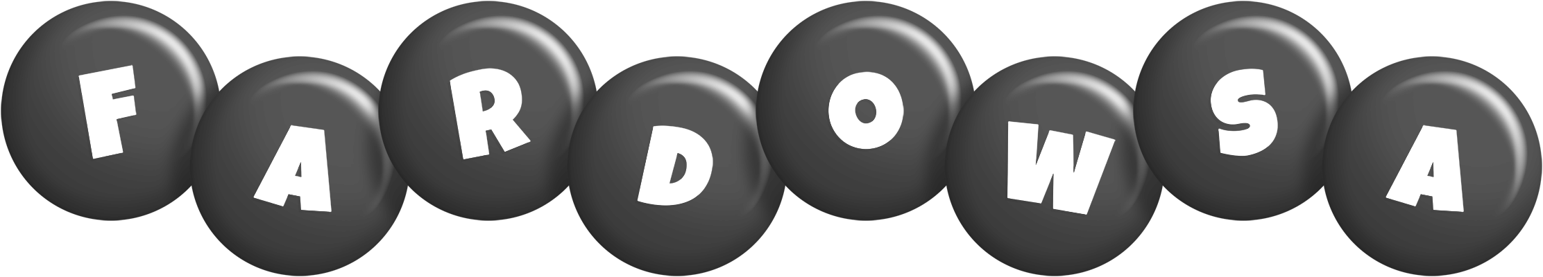 Fardowsa candy-black logo