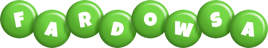 Fardowsa candy-green logo