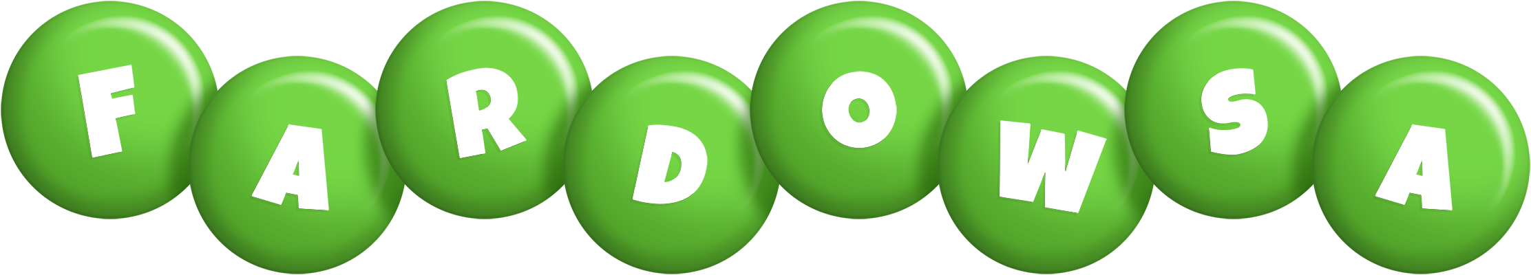 Fardowsa candy-green logo