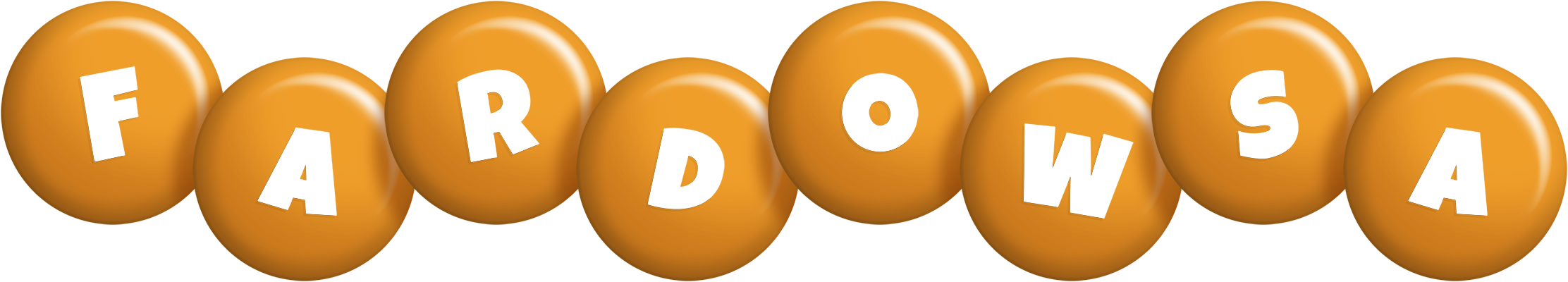 Fardowsa candy-orange logo