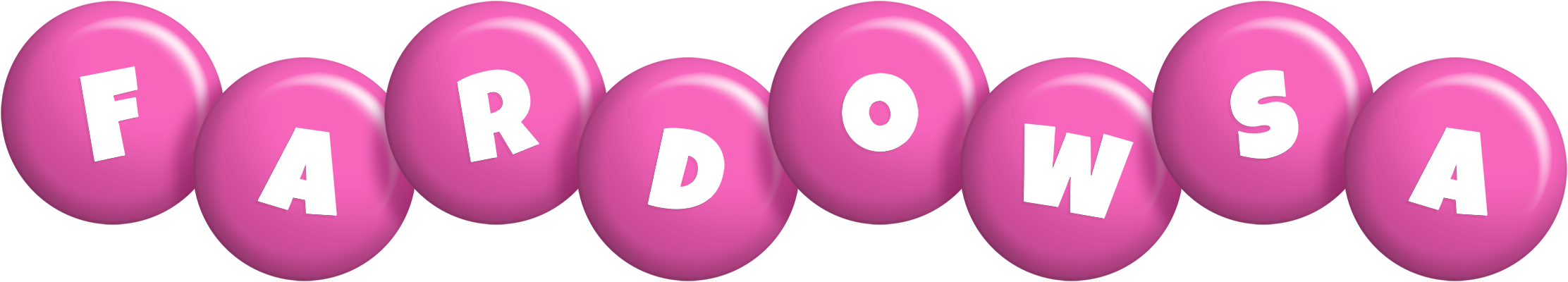 Fardowsa candy-pink logo