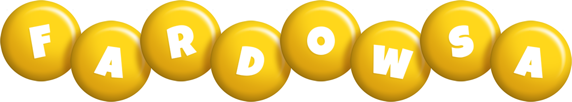 Fardowsa candy-yellow logo