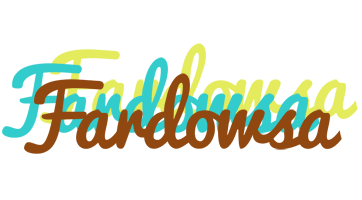 Fardowsa cupcake logo