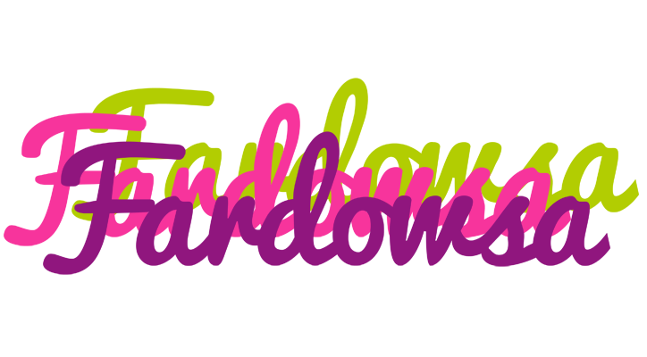 Fardowsa flowers logo