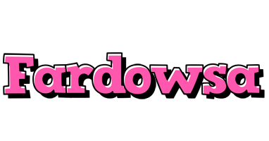 Fardowsa girlish logo