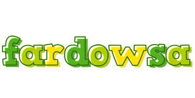 Fardowsa juice logo